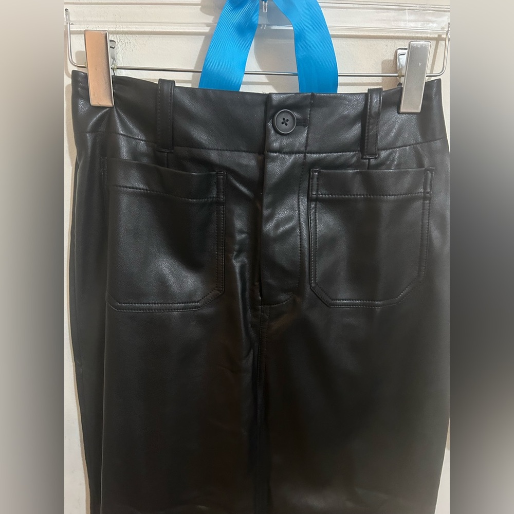 Anthropologie The Colette Faux Leather Maxi Skirt by Maeve NWT! - Picture 11 of 13